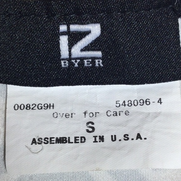 IZ Byer Stretch Aztec Abstract black & white Print Long Skirt - Picture 4 of 6